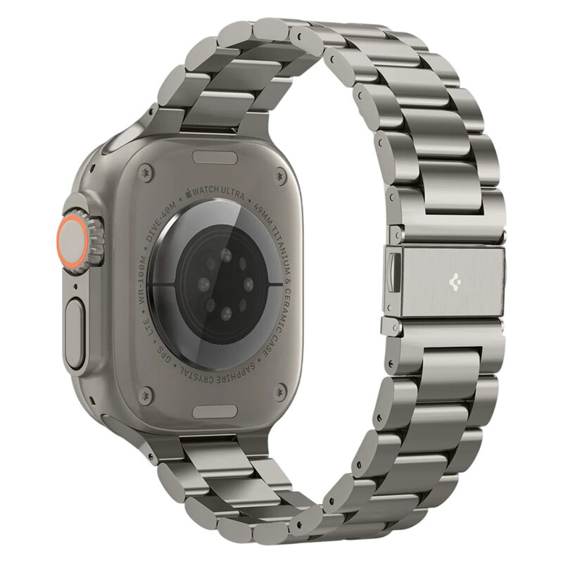 Curea Apple Watch Ultra 3 Spigen Modern Fit, natural
