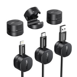 [Pachet 3x] Organizator cabluri, suport magnetic pentru birou Ugreen 45797