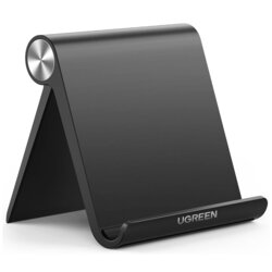 Suport telefon, stand E-reader ajustabil Ugreen, negru, 50747