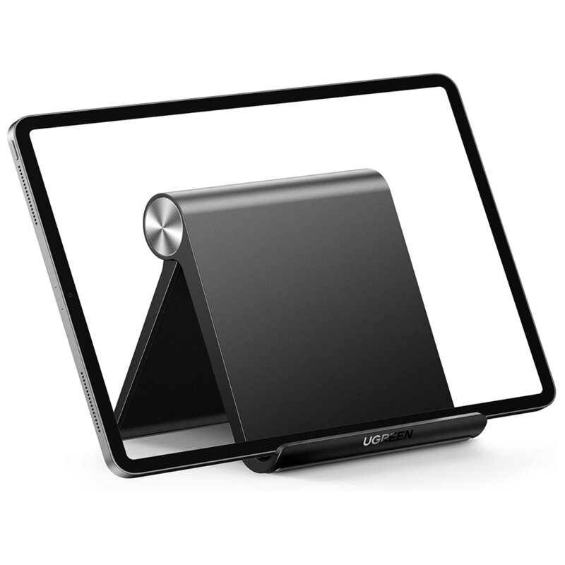 Suport telefon, stand E-reader ajustabil Ugreen, negru, 50747
