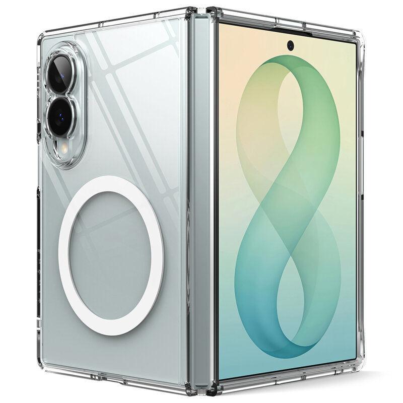 Husa Samsung Galaxy Z Fold8 Ringke Fusion MagSafe, transparenta