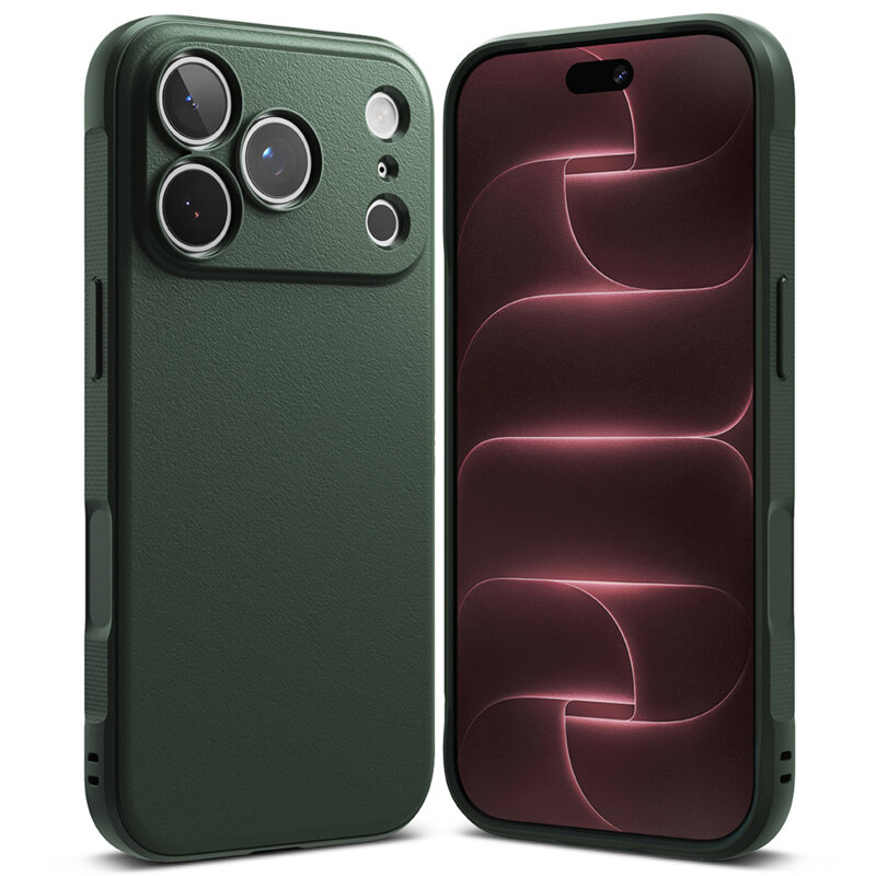 Husa iPhone 18 Pro Ringke Onyx, verde