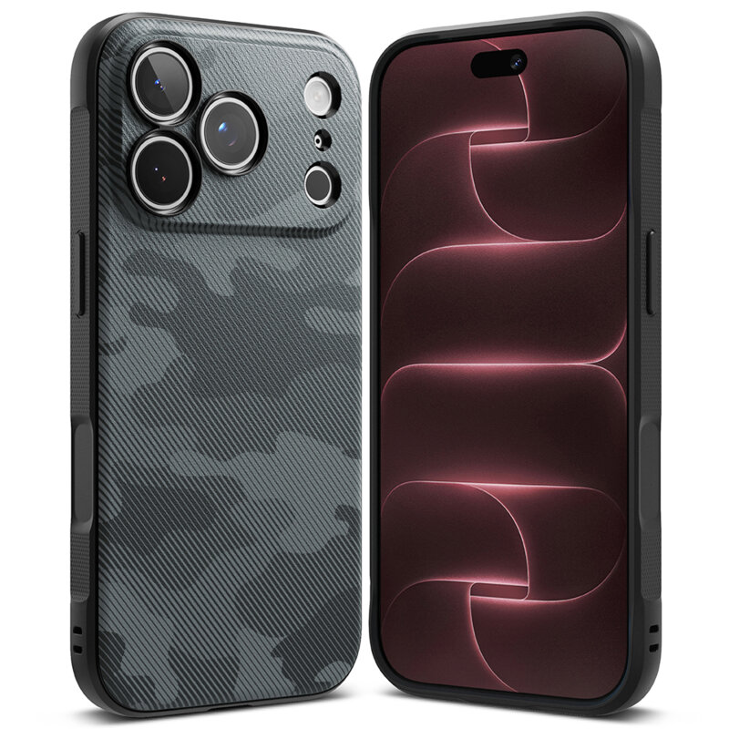Husa iPhone 18 Pro Max Ringke Onyx, camuflaj