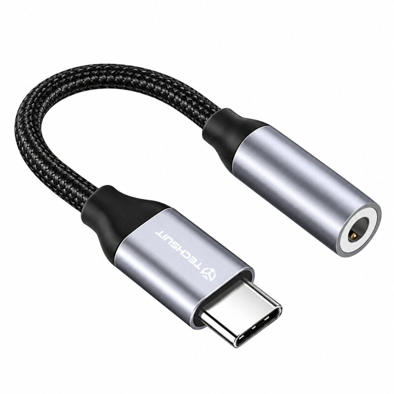 Adaptor audio premium, cablu AUX 3A Techsuit MusicDoX AC8