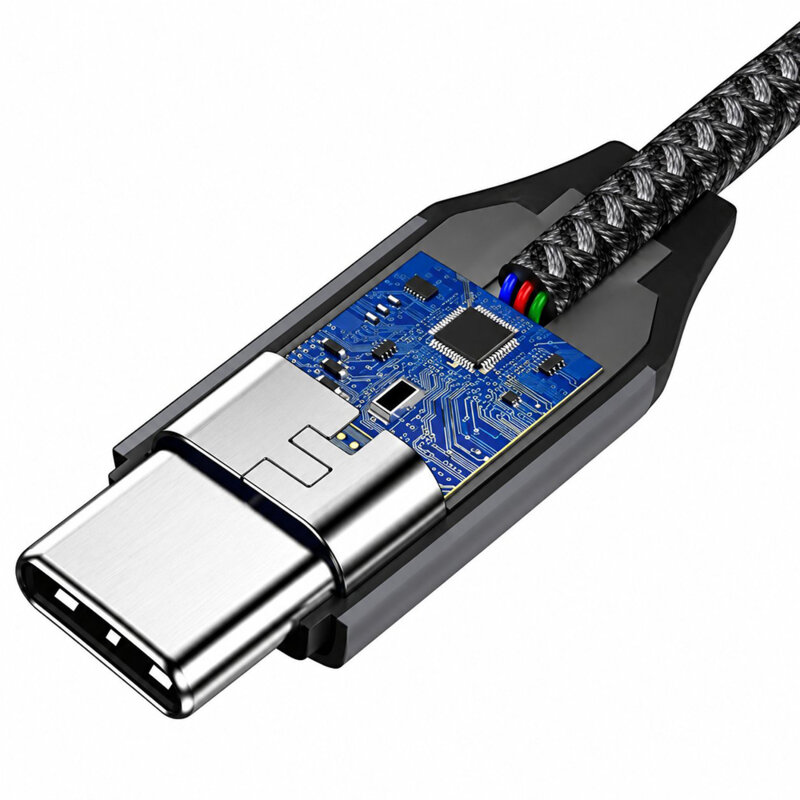 Adaptor audio premium, cablu AUX 3A Techsuit MusicDoX AC8
