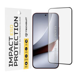 Folie sticla Xiaomi Poco F9 Ultra Techsuit ESD Glass, negru