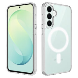 Husa Samsung Galaxy S26 FE Techsuit MagSafe Pro, transparenta