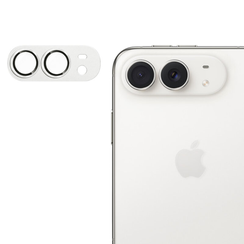 Folie camera iPhone Duo Techsuit Full Glass, negru