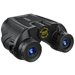Binoclu non-infrarosu night vision 12x25 Techsuit BN1, negru