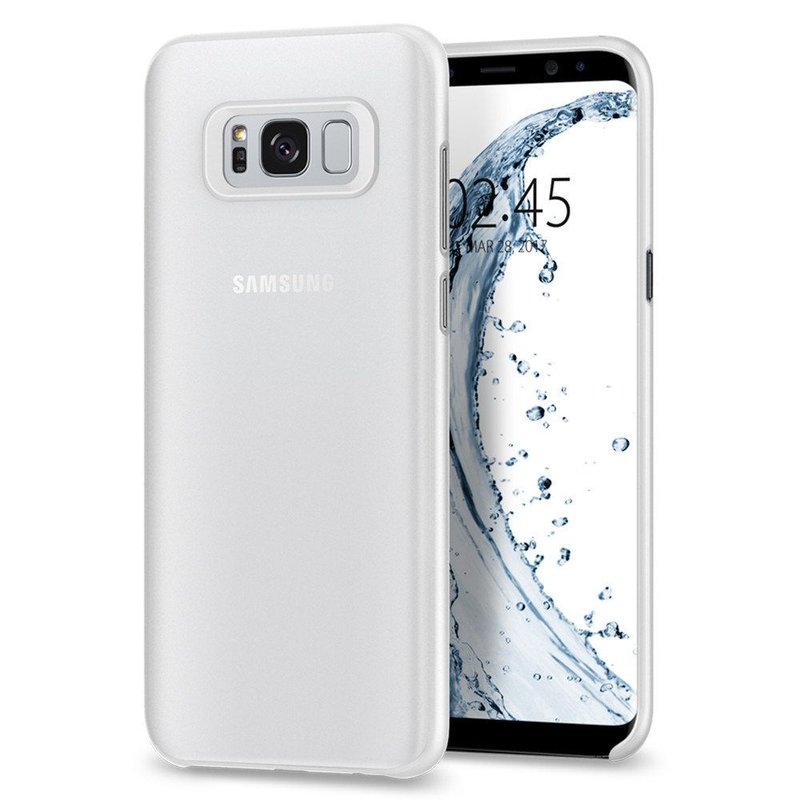 Bumper Samsung Galaxy S8 Plus Spigen AirSkin - Soft Clear