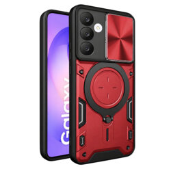 Husa Samsung Galaxy S25 FE Techsuit CamGuard Pro, rosu
