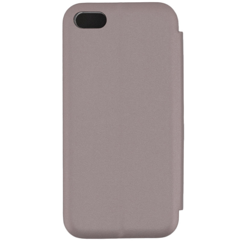 Husa iPhone 5 / 5s / SE Flip Magnet Book Type - Grey