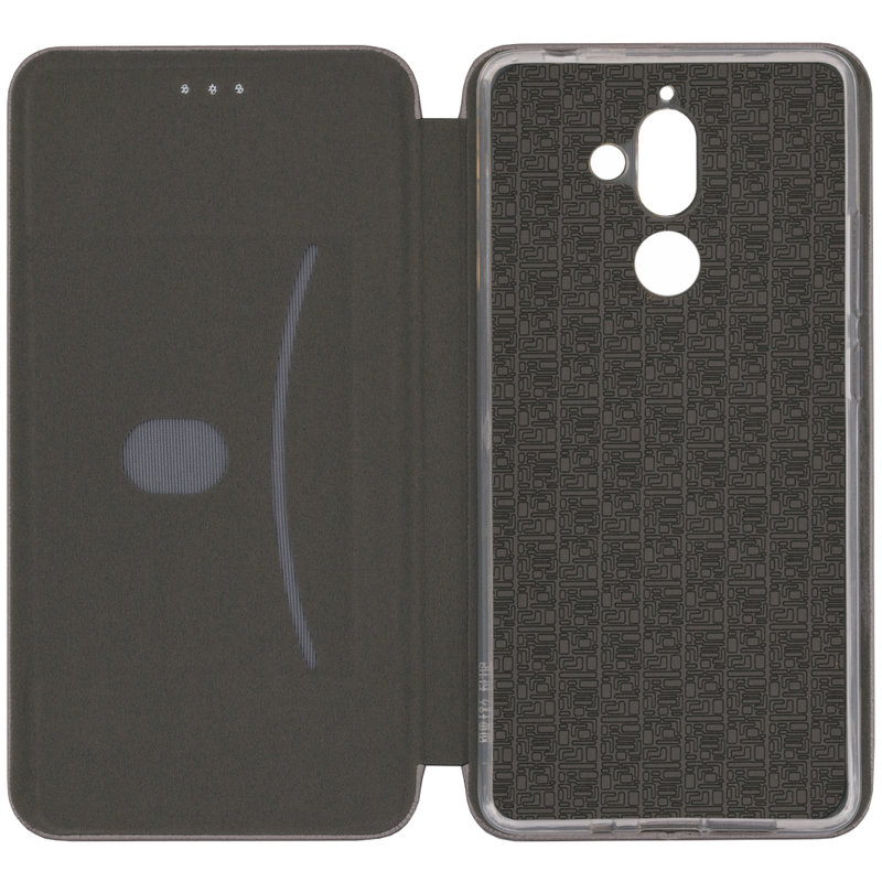 Husa Nokia 7 Plus Flip Magnet Book Type - Grey