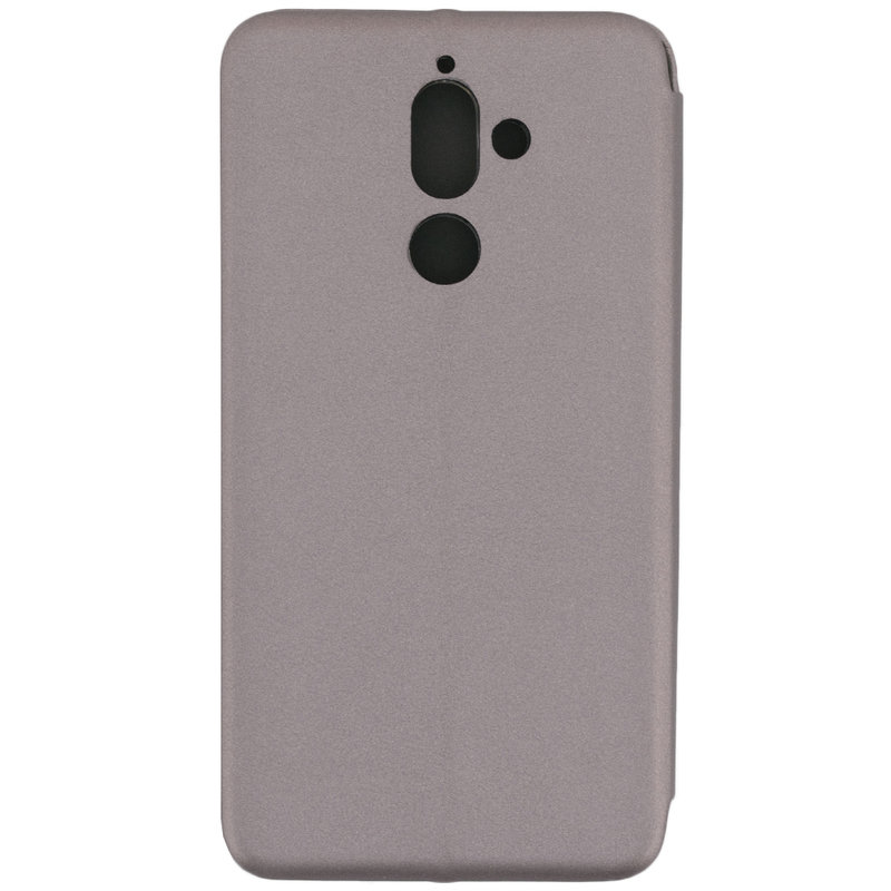 Husa Nokia 7 Plus Flip Magnet Book Type - Grey