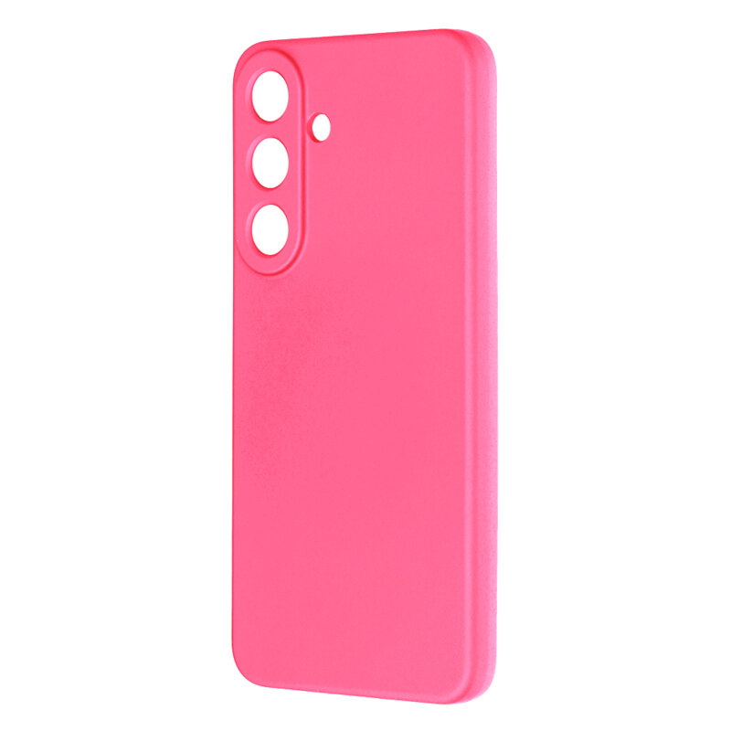 Husa silicon Samsung Galaxy S26 FE Techsuit SoftFlex, fucsia