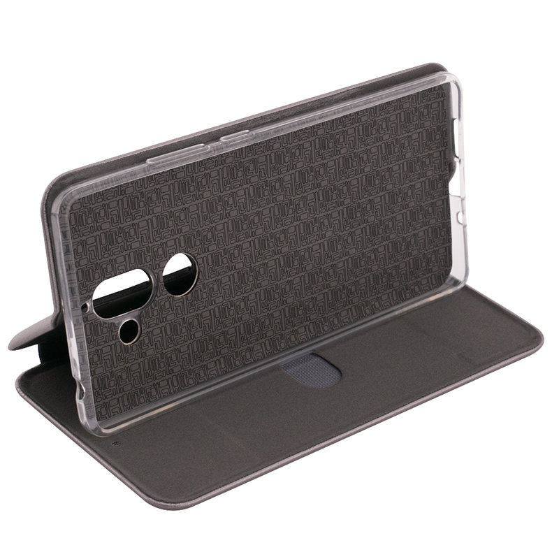 Husa Nokia 7 Plus Flip Magnet Book Type - Grey