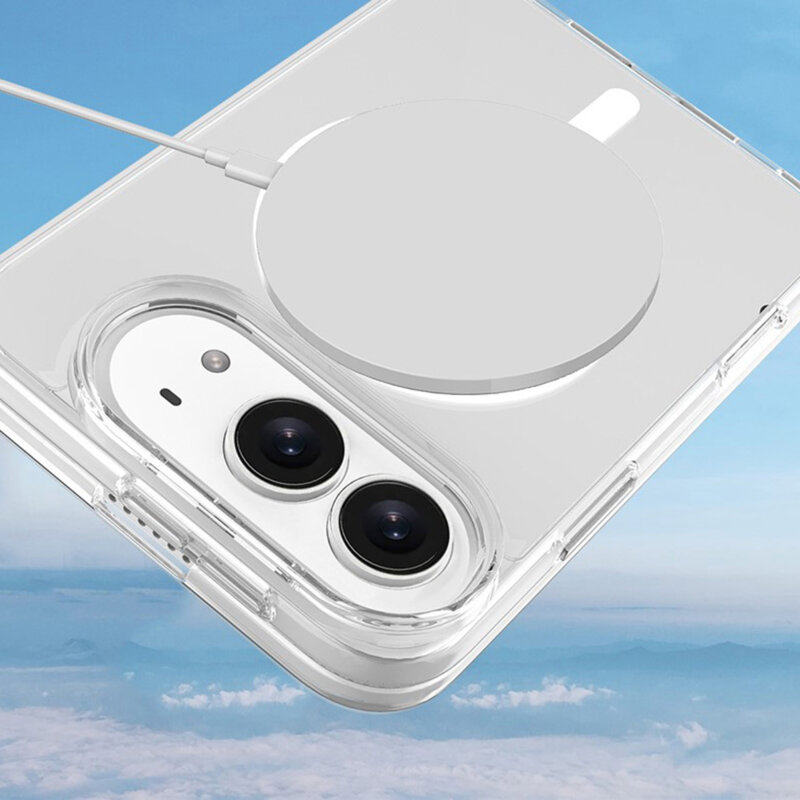 Husa iPhone Duo Techsuit MagSafe Pro, transparenta