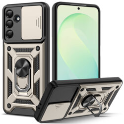 Husa Samsung Galaxy S26 FE protectie camera Techsuit CamShield Series, auriu
