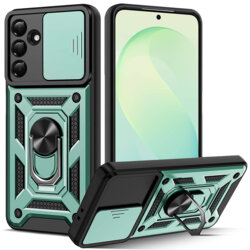 Husa Samsung Galaxy S26 FE protectie camera Techsuit CamShield Series, verde