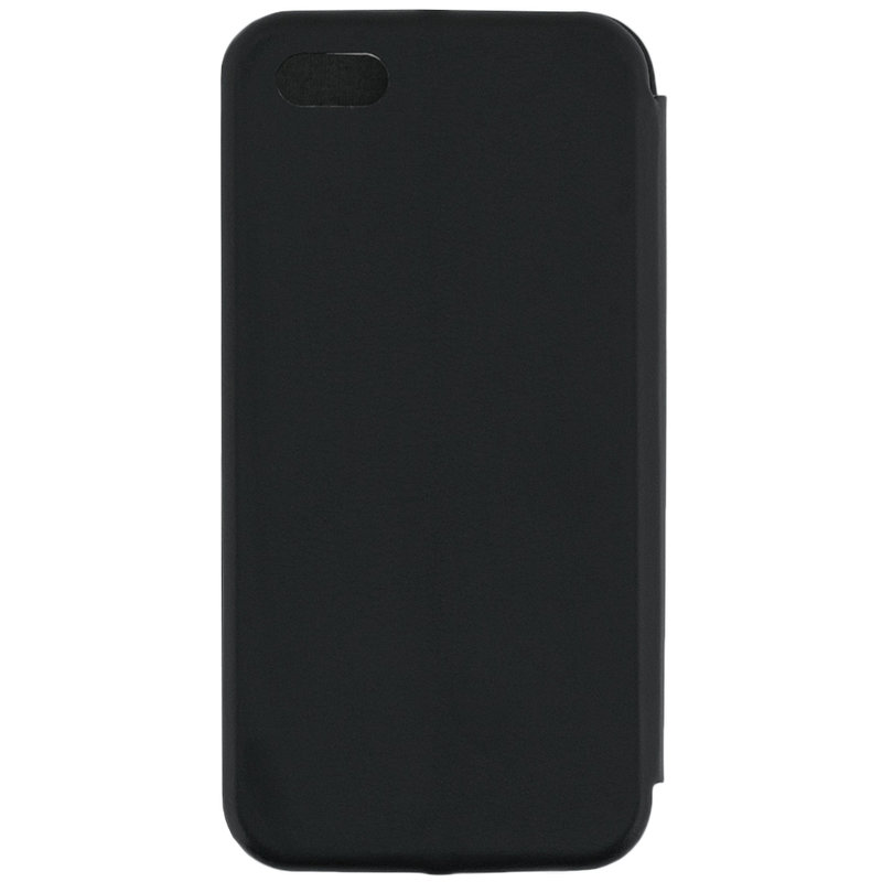 Husa iPhone 5 / 5s / SE Flip Magnet Book Type - Black