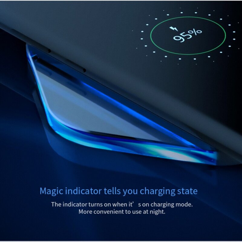 Incarcator wireless Qi Fast Charge Nillkin Magic Cube, negru