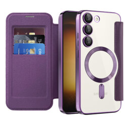 Husa Samsung Galaxy S23 Plus Techsuit SmartMag Book Case, mov