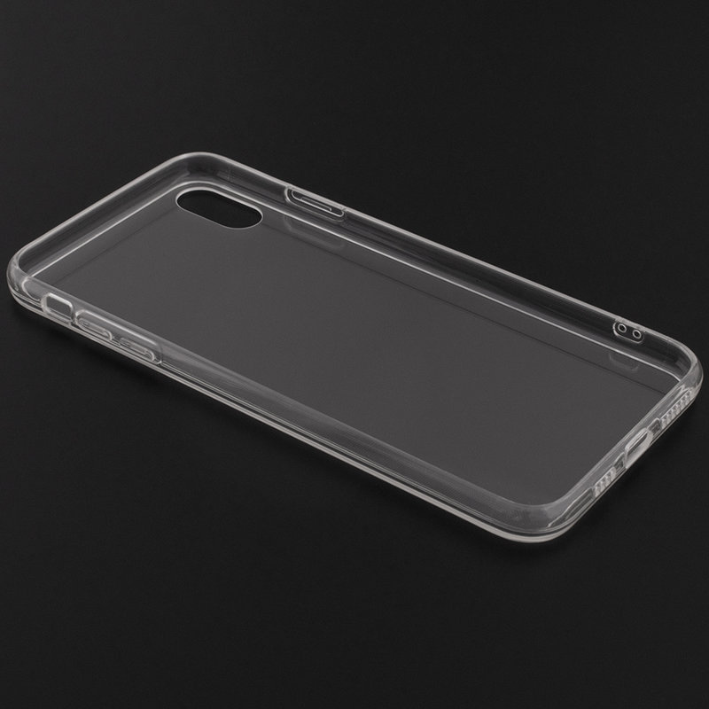 Husa iPhone XS Max Techsuit Clear Silicone, transparenta