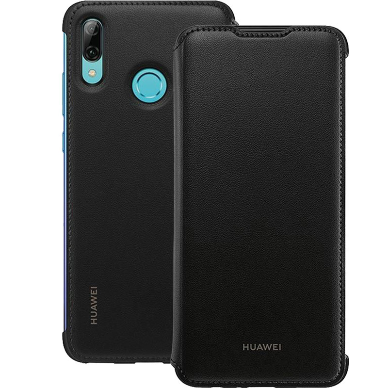 Husa Originala Huawei P Smart 2019 Flip Wallet Black