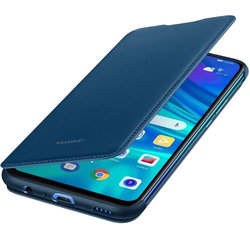 Husa Originala Huawei P Smart 2019 Flip Wallet Blue