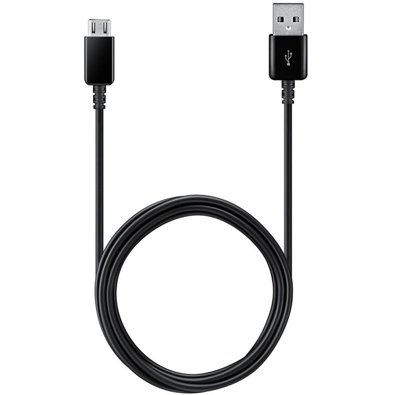 Cablu de date original Samsung USB la Micro-USB, 2A, 1.2m, negru, bulk, EP-DG925UBE