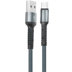 Cablu de date Type-C LDNIO LS63 100CM 2.4A - Negru