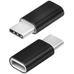 Convertor Forcell Micro-USB - Type-C- Negru