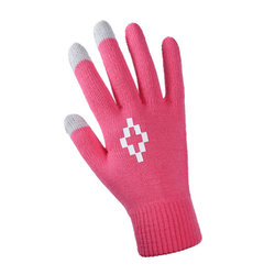 Manusi touchscreen unisex, Acrylic Symbol, acrilic, roz