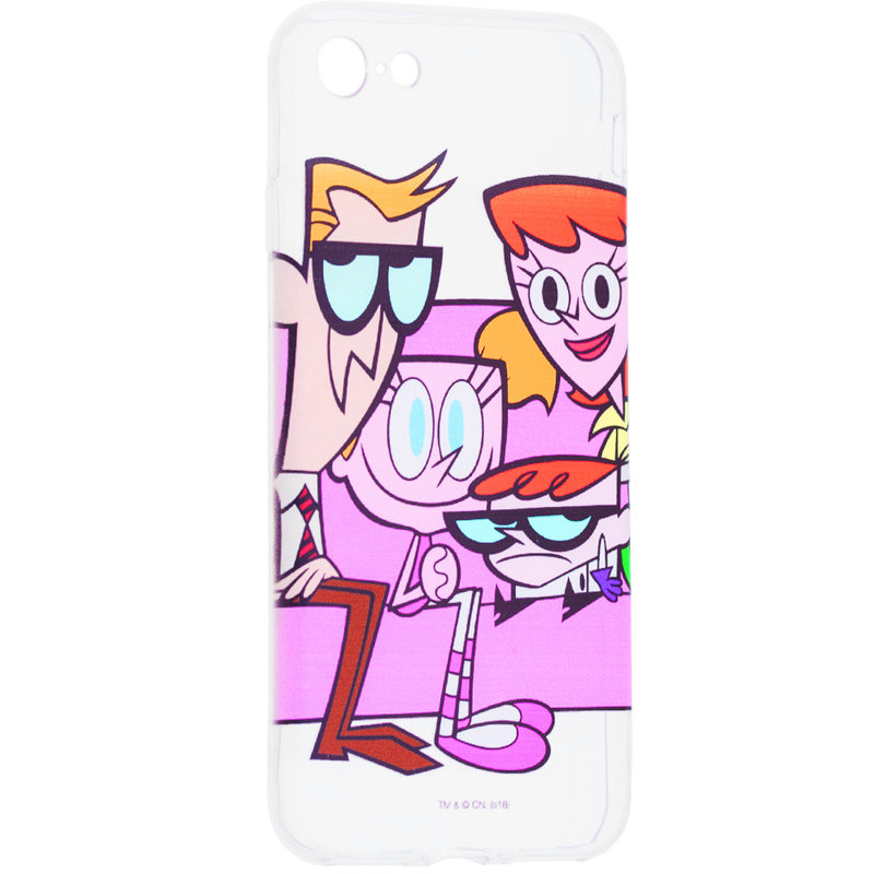 Husa iPhone 8 Cu Licenta Cartoon Network - Dexter Family