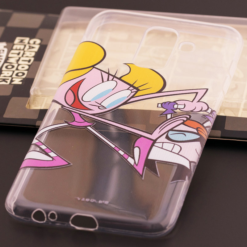 Husa Samsung Galaxy A6 Plus 2018 Cu Licenta Cartoon Network - Dexter and Dee Dee