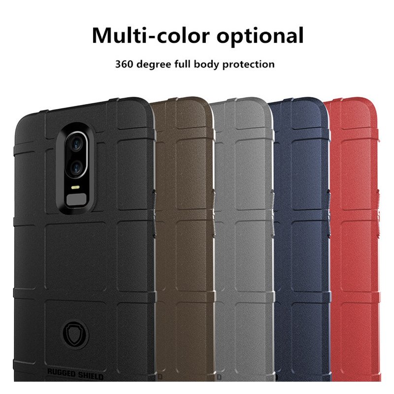 Husa Armor OnePlus 6 Mobster Shield - Albastru