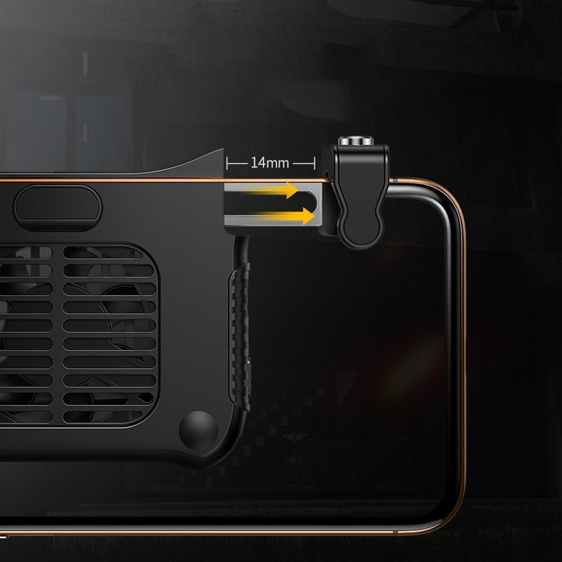 Add-On telefon Baseus Winner Air Triggers Plus Ventilator - Negru