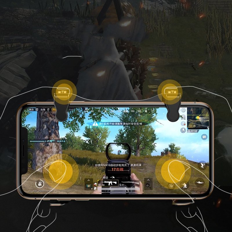 Add-On telefon Baseus Winner Air Triggers Plus Ventilator - Negru