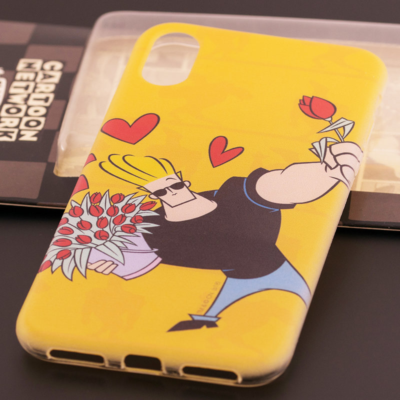 Husa iPhone X, iPhone 10 Cu Licenta Cartoon Network - Johnny in love