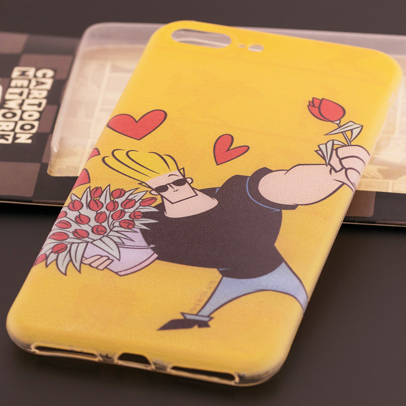 Husa iPhone 8 Plus Cu Licenta Cartoon Network - Johnny in love