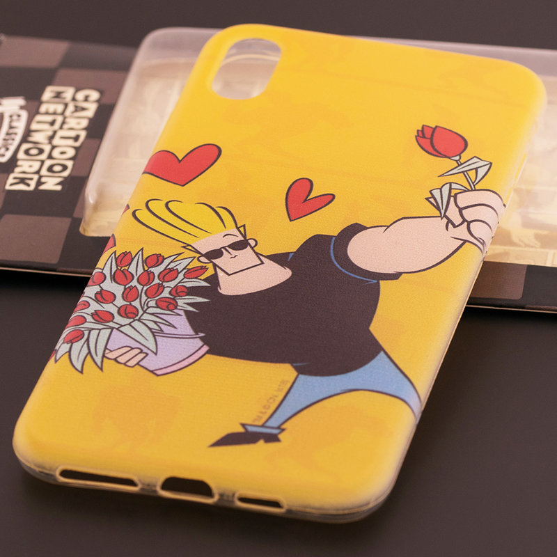 Husa iPhone XS Max Cu Licenta Cartoon Network - Johnny in love