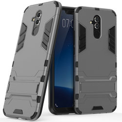 Husa Huawei Mate 20 Lite Mobster Hybrid Stand Shell – Grey