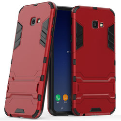 Husa Samsung Galaxy J4 Plus Mobster Hybrid Stand Shell – Red