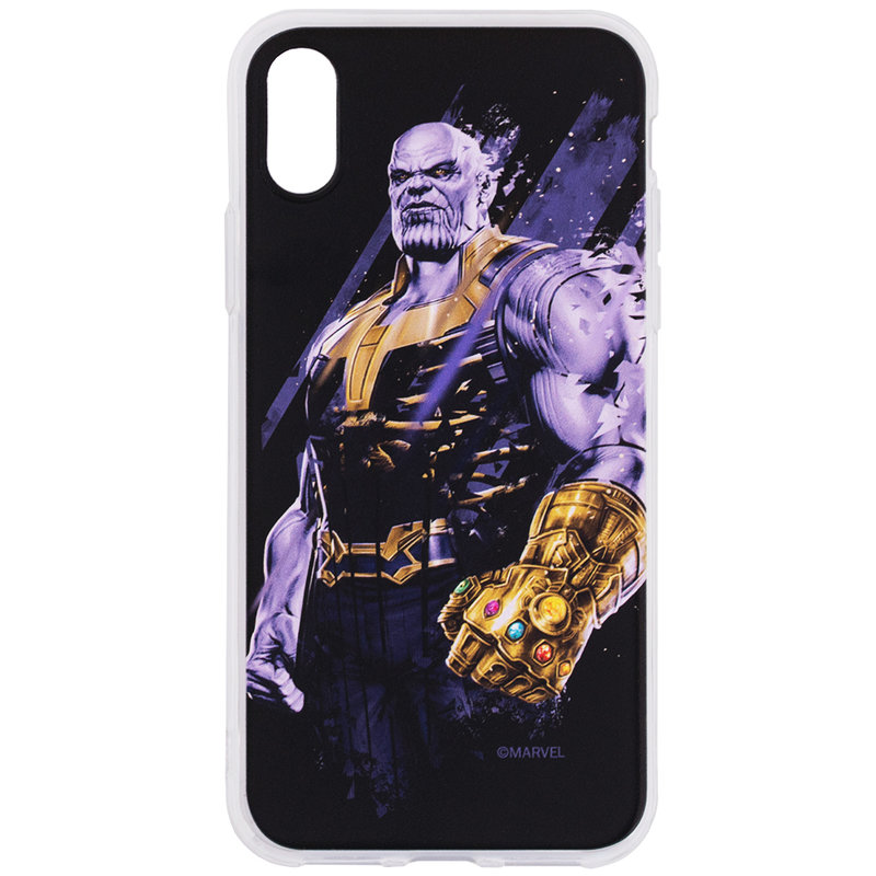 Husa iPhone XS Cu Licenta Marvel - Thanos