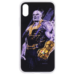 Husa iPhone X, iPhone 10 Cu Licenta Marvel - Thanos