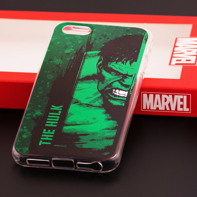 Husa iPhone 5 / 5s / SE Cu Licenta Marvel - The Hulk