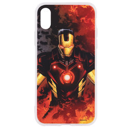 Husa iPhone X, iPhone 10 Cu Licenta Marvel - Ironman Classic