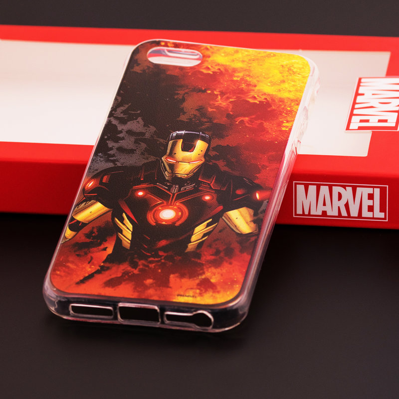 Husa iPhone 5 / 5s / SE Cu Licenta Marvel - Ironman Classic