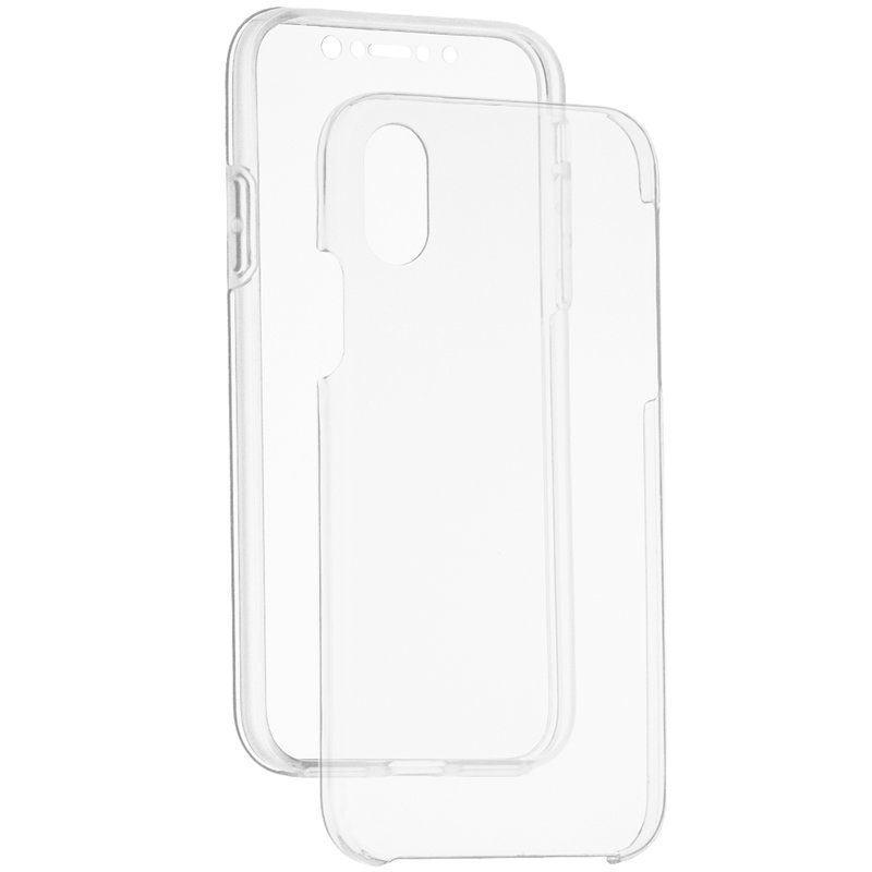Husa Apple iPhone X, iPhone 10 FullCover 360 - Transparent