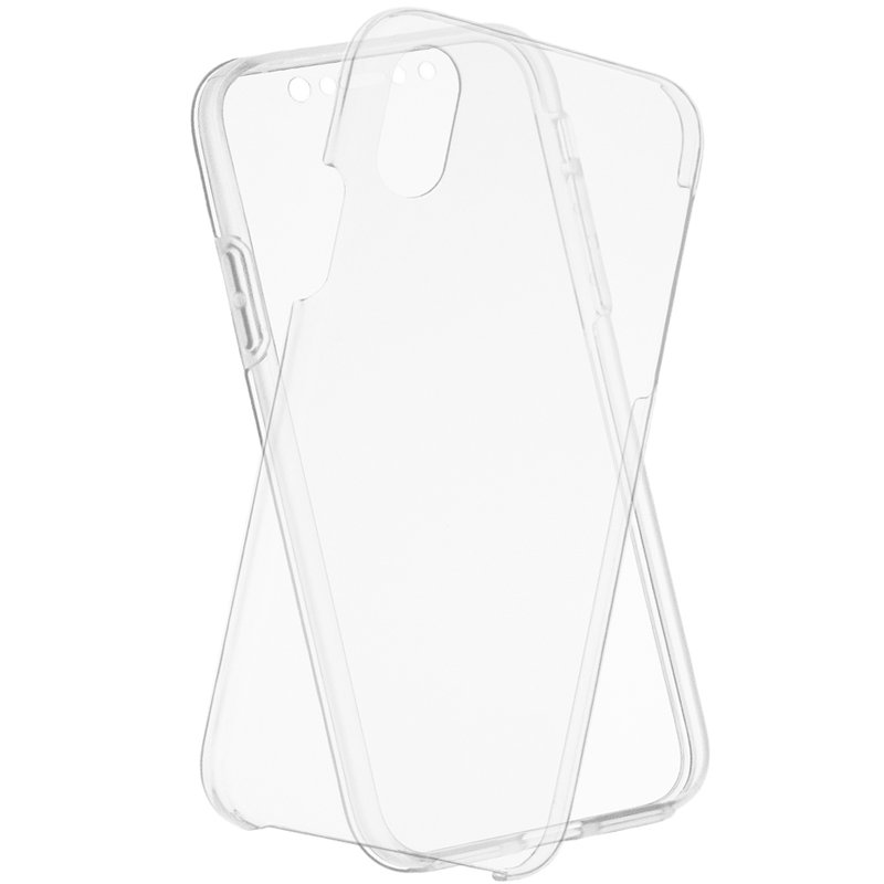 Husa Apple iPhone X, iPhone 10 FullCover 360 - Transparent
